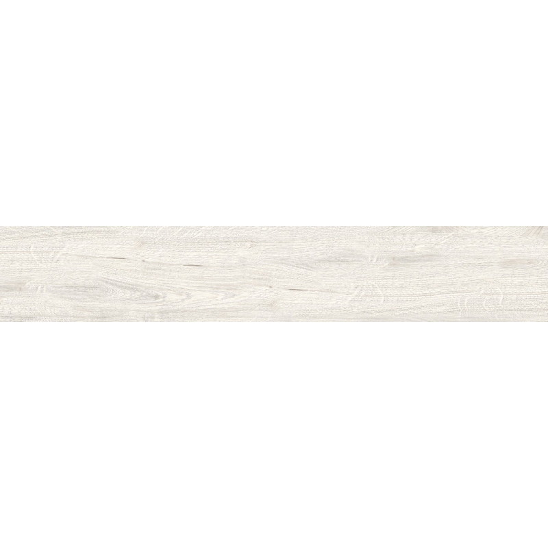 Mexen Wood Ville Campione di gres porcellanato smaltato bianco rett. G1, piastrella effetto legno per pavimento e parete,