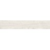 Mexen Wood Ville Échantillon de grès cérame émaillé rectifié Bianco G1, carreau imitation bois pour sol et mur, carving