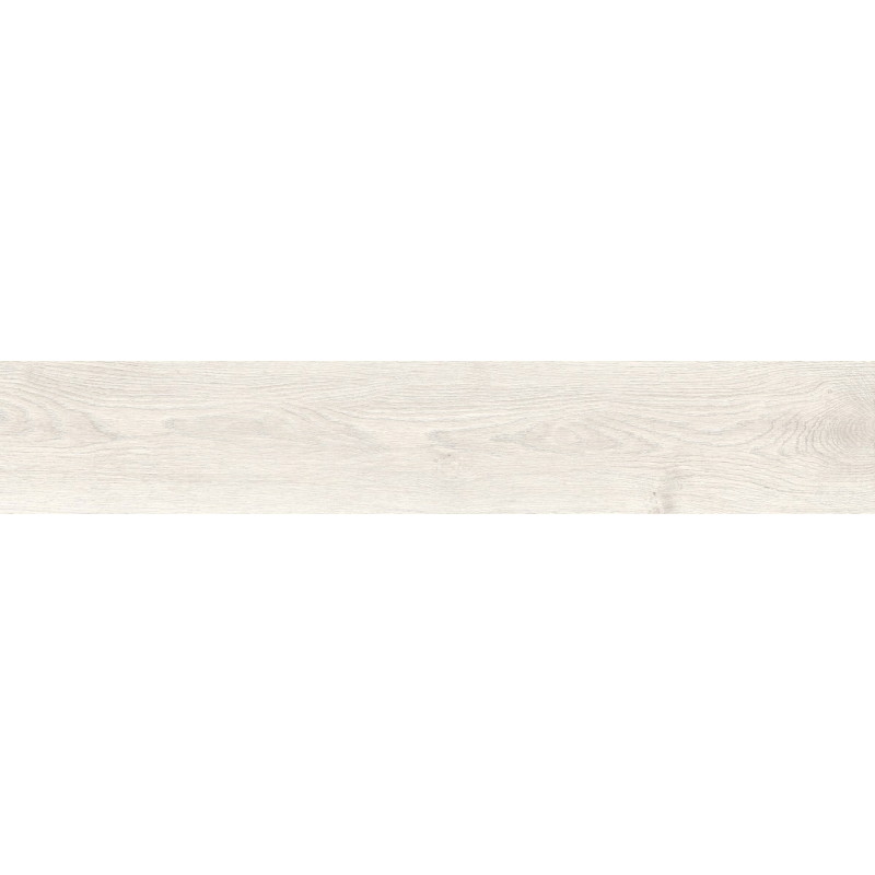 Mexen Wood Ville Campione di gres porcellanato smaltato bianco rett. G1, piastrella effetto legno per pavimento e parete,