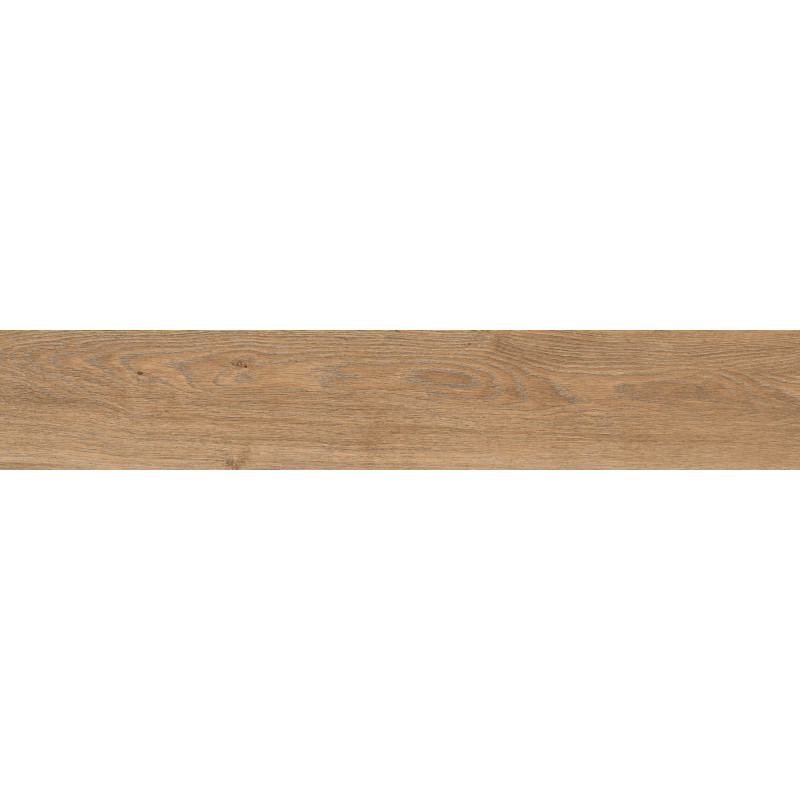Mexen Wood Ville Esemplare marrone di gres smaltato rettificato G1, piastrella effetto legno da pavimento e parete, carving
