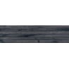 Mexen Western Wood Amostra de grés esmaltado preto retificado G1, azulejo de parede tipo madeira, mate - TL702-58-S