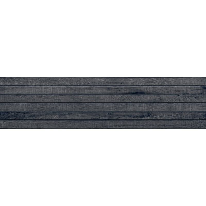 Mexen Western Wood Nero monster van geglazuurde gerectificeerde gres G1, houtachtige wandtegel, mat - TL702-58-S
