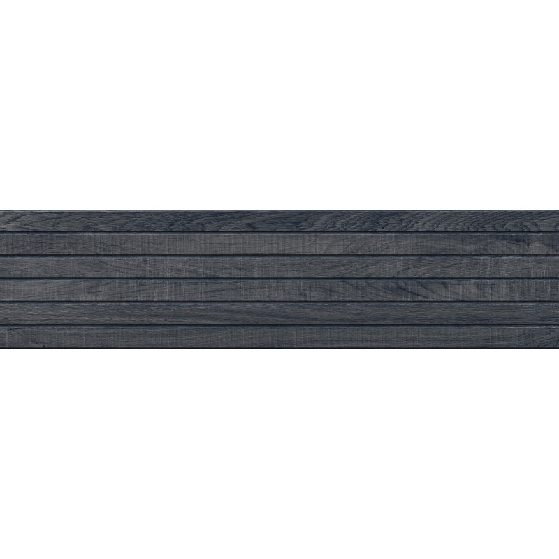 Mexen Western Wood Musta lasitetun rektifioidun laatan näyte G1, puujäljitelmä seinälaatta, matta - TL702-58-S