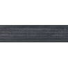 Mexen Western Wood Amostra de grés esmaltado preto retificado G1, azulejo de parede tipo madeira, mate - TL702-58-S