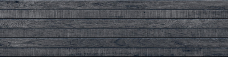 Mexen Western Wood Black glazed rectified gres sample G1, wood-like wall tile, matte - TL702-58-S
