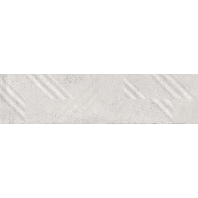 Mexen Lassa Spiga Bianco muestra de gres esmaltado rectificado. G1, azulejo de pared, mate - TL705-52-S