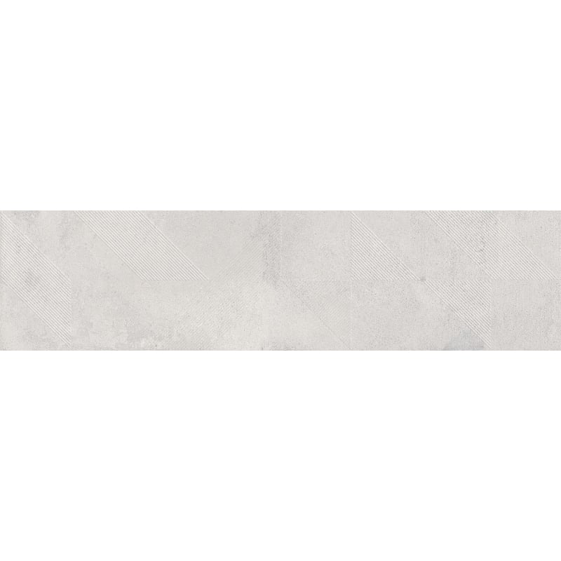Mexen Lassa Spiga Bianco muestra de gres esmaltado rectificado. G1, azulejo de pared, mate - TL705-52-S