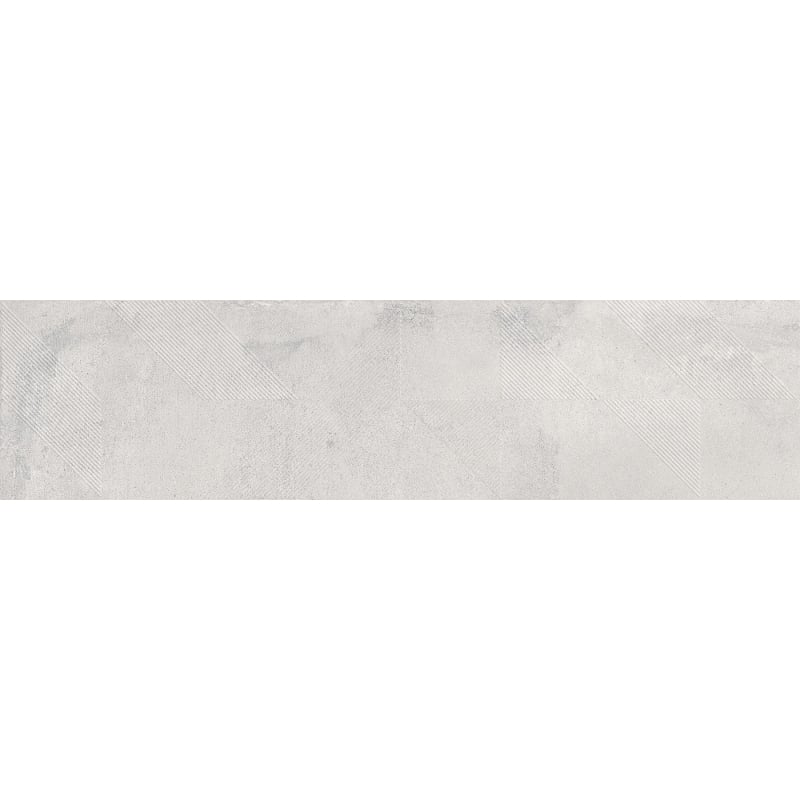 Mexen Lassa Spiga Bianco muestra de gres esmaltado rectificado. G1, azulejo de pared, mate - TL705-52-S
