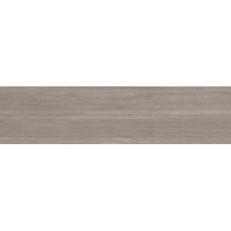 Mexen Prestige Wood Campione di gres porcellanato rettificato Tortora, piastrella da parete effetto legno, opaca - TL706-55-S