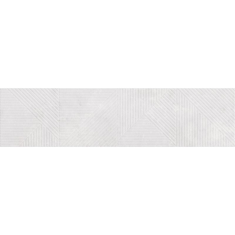 Mexen Magnifica Avenue Bianco muestra de gres esmaltado rect. G1, azulejo de pared, mate - TL707-53-S