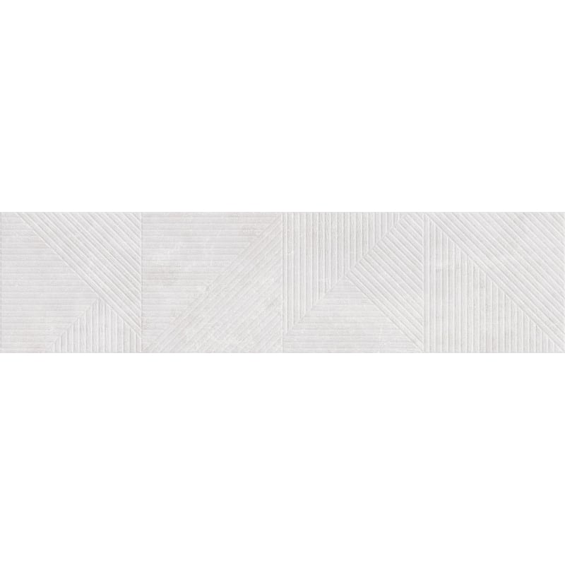 Mexen Magnifica Avenue Bianco muestra de gres esmaltado rect. G1, azulejo de pared, mate - TL707-53-S