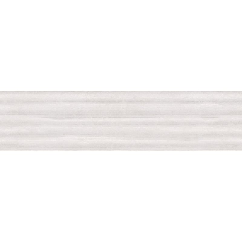 Mexen Oryol Muestra de gres esmaltado rectificado Liner White, azulejo de pared, carving - TL708-50-S