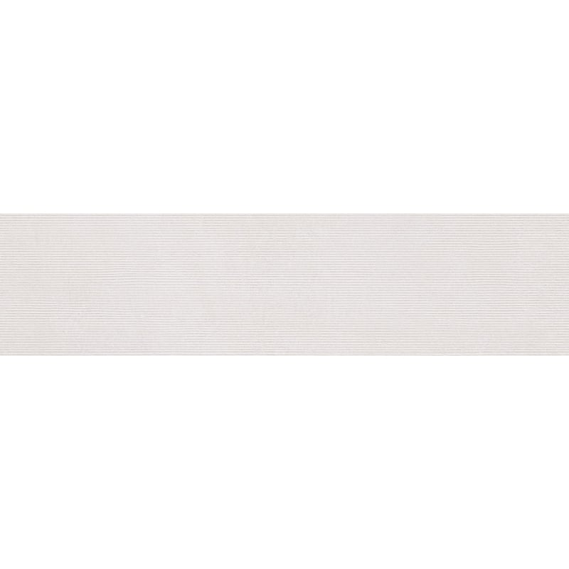Mexen Oryol Muestra de gres esmaltado rectificado Liner White, azulejo de pared, carving - TL708-50-S