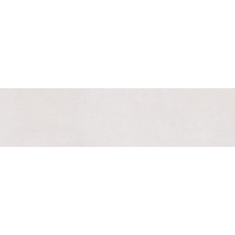 Mexen Oryol Muestra de gres esmaltado rectificado Liner White, azulejo de pared, carving - TL708-50-S