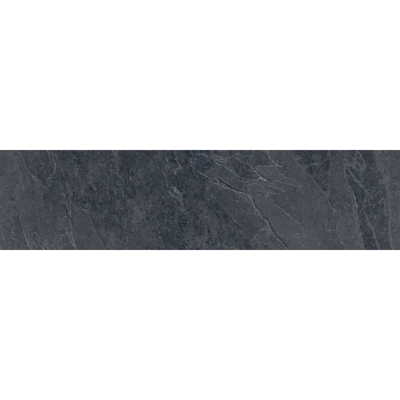 Mexen Ravena Muestra negra de gres esmaltado rectificado G1, baldosa para suelo y pared, mate - TL712-02-S