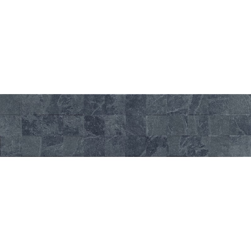 Mexen Icon Lyon Nero muestra de gres esmaltado rect. G1, azulejo de pared, mate - TL712-52-S
