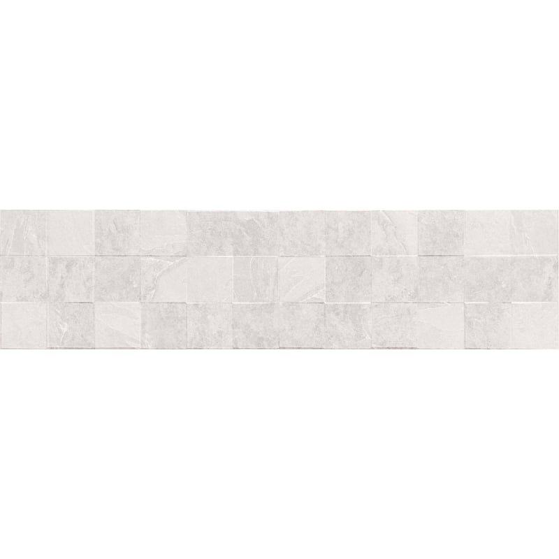 Mexen Icon Lyon Bianco muestra de gres esmaltado rectificado G1, azulejo de pared, mate - TL712-53-S