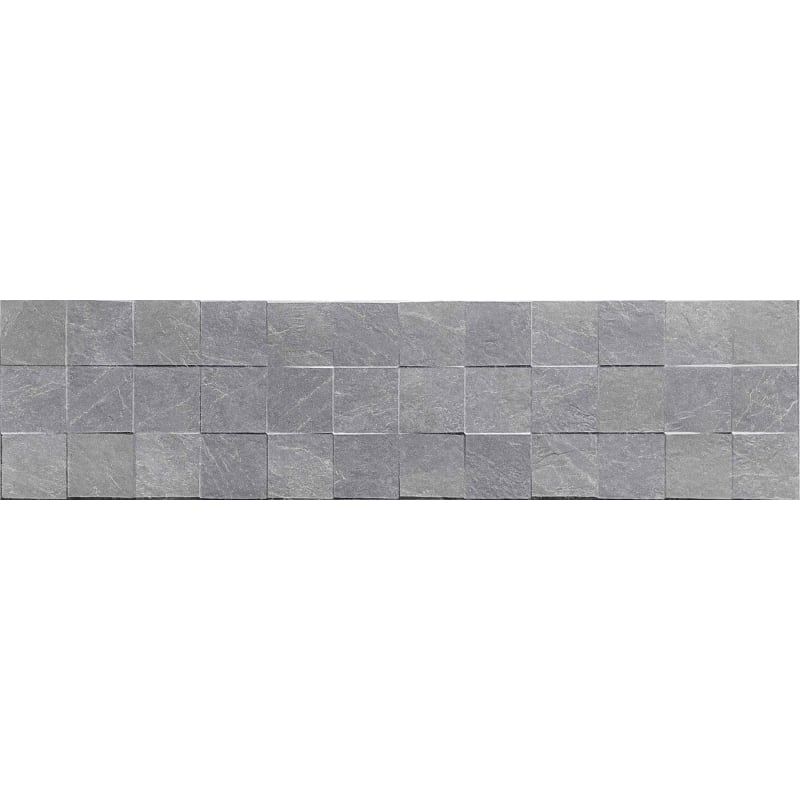 Mexen Icon Muestra de gres porcelánico esmaltado rectificado Lyon Gris, azulejo de pared, mate - TL712-54-S