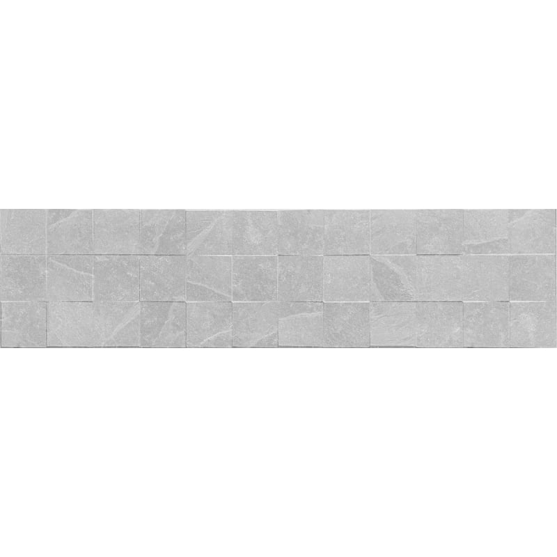 Mexen Icon Lyon Silver muestra de gres esmaltado rect. G1, azulejo de pared, mate - TL712-55-S