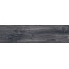 Mexen Riga Muestra negra de gres esmaltado rect. G1, azulejo imitacion madera para suelo y pared, mate - TL713-00-S