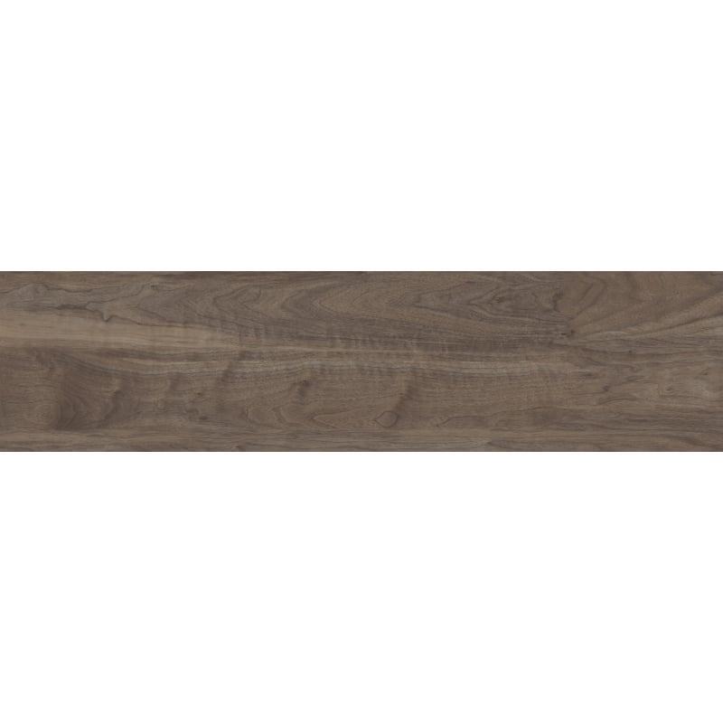 Mexen Riga Choco échantillon de grès émaillé rectifié G1, carreau effet bois pour sol et mur, mat - TL713-02-S