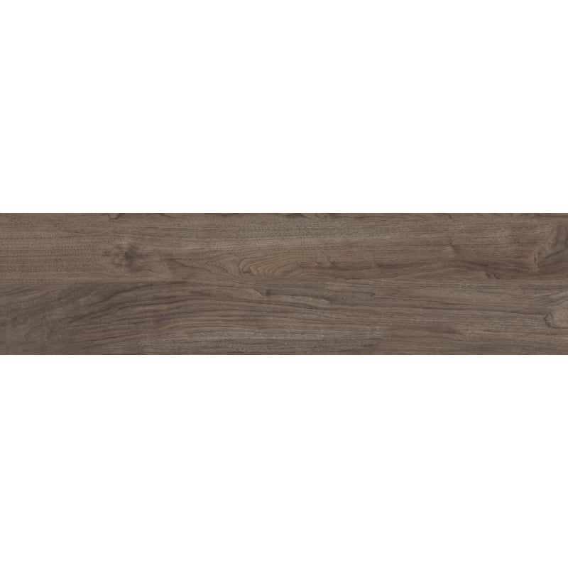 Mexen Riga Choco muestra de gres esmaltado rectificado. G1, azulejo imitación madera para suelo y pared, mate - TL713-02-S
