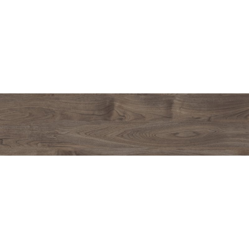 Mexen Riga Campione di gres porcellanato rettificato Choco G1, piastrella effetto legno pavimento-rivestimento, opaco
