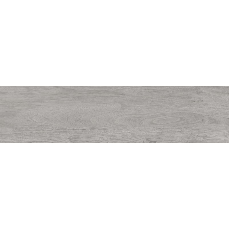 Mexen Riga Échantillon de carreau de grès émaillé rectifié gris G1, carreau aspect bois pour sol et mur, mat - TL713-04-S