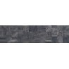Mexen Riga Lyon Black muestra de gres esmaltado rect. G1, azulejo de pared imitación madera, mate - TL713-50-S