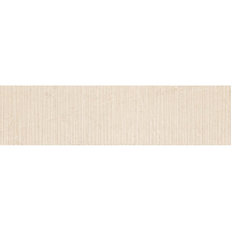 Mexen Flamingo Mayolica Crema muestra de gres esmaltado rectificado G1, azulejo de pared, grabado - TL715-51-S