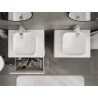 Mexen Orio mobiletto da bagno sottolavabo 60 cm con piano, 1 cassetto, bianco lucido - 91A10-06047-1-BFC00