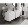 Mexen Orio mobile bagno sottolavabo 60 cm con piano, 1 cassetto, bianco opaco - 91A10-06047-1-BFC01