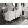Mexen Orio mobile da bagno sottolavabo 60 cm con piano, 2 cassetti, bianco opaco - 91A10-06047-2-BFFC01