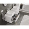 Mexen Orio mobile da bagno sottolavabo 60 cm con piano, 2 cassetti, bianco opaco - 91A10-06047-2-BFFC01