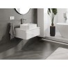 Mexen Orio mobile da bagno sottolavabo 70 cm con piano, 1 cassetto, bianco lucido - 91A10-07023-1-BFC00