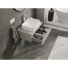 Mexen Orio vannitoakapp valamu alla 70 cm lauaga, 1 sahtel, hall matt - 91A10-07023-1-BFC62