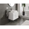 Mexen Orio armario de baño para lavabo de 70 cm con encimera, 1 cajón, blanco brillo - 91A10-07047-1-BFC00