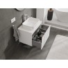 Mexen Orio armario de baño para lavabo de 70 cm con encimera, 1 cajón, blanco mate - 91A10-07047-1-BFC01