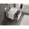 Mexen Orio szafka łazienkowa podumywalkowa 70 cm z blatem, 1 szuflada, biała mat - 91A10-07047-1-BFC01