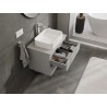 Mexen Orio mobile bagno sottolavabo 70 cm con piano, 2 cassetti, grigio opaco - 91A10-07047-2-BFFC62
