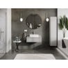 Mexen Orio mobile da bagno per lavabo 80 cm con piano, 1 cassetto, grigio opaco - 91A10-08023-1-BFC62