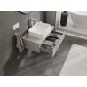 Mexen Orio 80 cm vannitoakapp koos lauaplaadiga, 1 sahtel, hall matt - 91A10-08023-1-BFC62