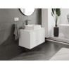 Mexen Orio mueble de baño bajo lavabo 80 cm con encimera, 1 cajón, blanco mate - 91A10-08047-1-BFC01