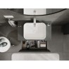 Mexen Orio vannitoakapp valamu 80 cm lauaga, 1 sahtel, matt grafiit - 91A10-08047-1-BFC66