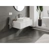 Mexen Orio gabinete de baño debajo del lavabo 90 cm con tablero, 1 cajón, blanco mate - 91A10-09023-1-BFC01