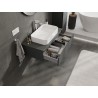 Mexen Orio ormarić za kupaonicu ispod umivaonika 90 cm s pločom, 1 ladica, mat grafit - 91A10-09023-1-BFC66