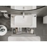 Mexen Orio mobile da bagno sottolavabo 90 cm con piano, 2 cassetti, bianco lucido - 91A10-09047-2-BFFC00