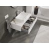 Mexen Orio meuble de salle de bain sous lavabo 100 cm avec plateau, 1 tiroir, blanc mat - 91A10-10023-1-BFC01