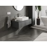 Mexen Orio mobile da bagno sotto lavabo 100 cm con piano, 1 cassetto, grafite opaco - 91A10-10023-1-BFC66