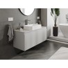Mexen Orio mobiletto da bagno sotto lavabo 120 cm con piano, 1 cassetto, grigio opaco - 91A10-12047-1-BFC62